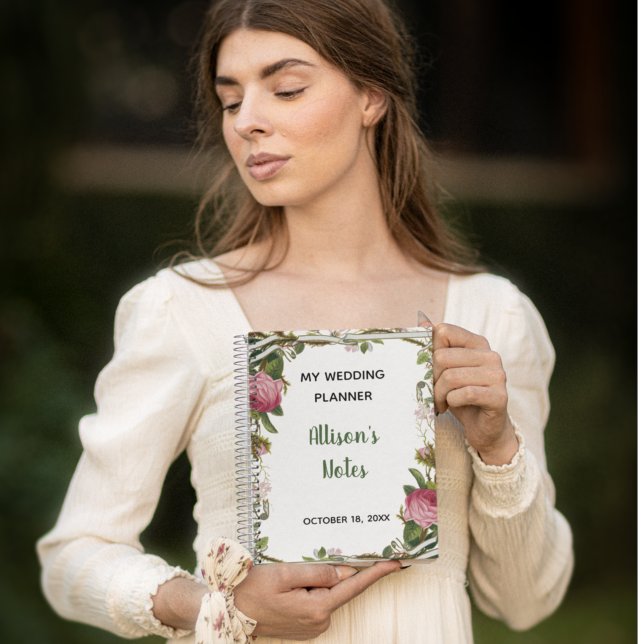 Cuaderno Personalización de la hoja verde floral Minimalist (Subido por el creador)