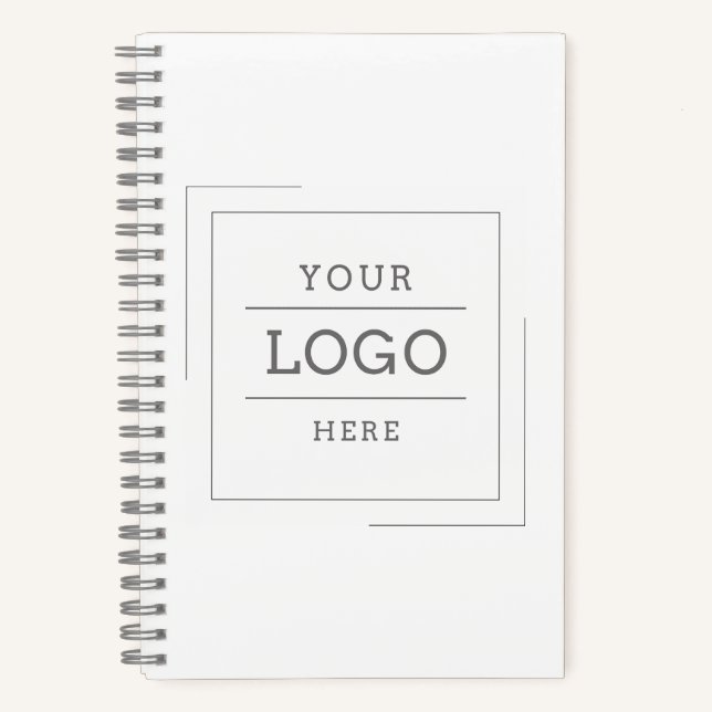 Cuaderno Personalización de logotipo básico (Anverso)