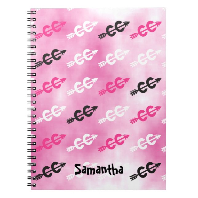 Cuaderno Personalización de símbolos entre países PINK Note (Frente)