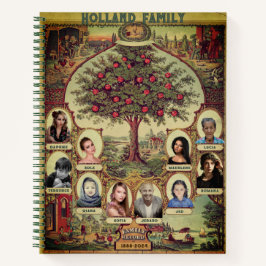 Cuaderno Personalización del árbol de registros familiares