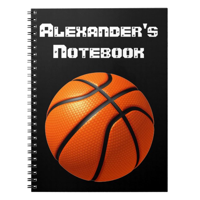 Cuaderno Personalización del baloncesto (Frente)