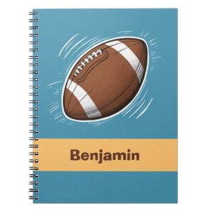 Cuaderno Personalización del fútbol americano de moda Sport