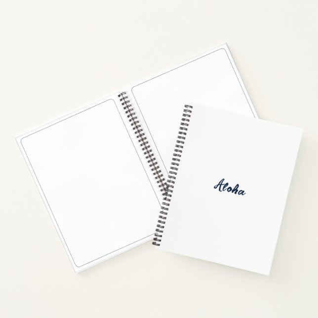 Cuaderno Personalización o Personalizar (Interior)