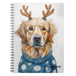 Cuaderno PERSONALIZACIÓN: Perro Navidad + Hormigas | Cuader