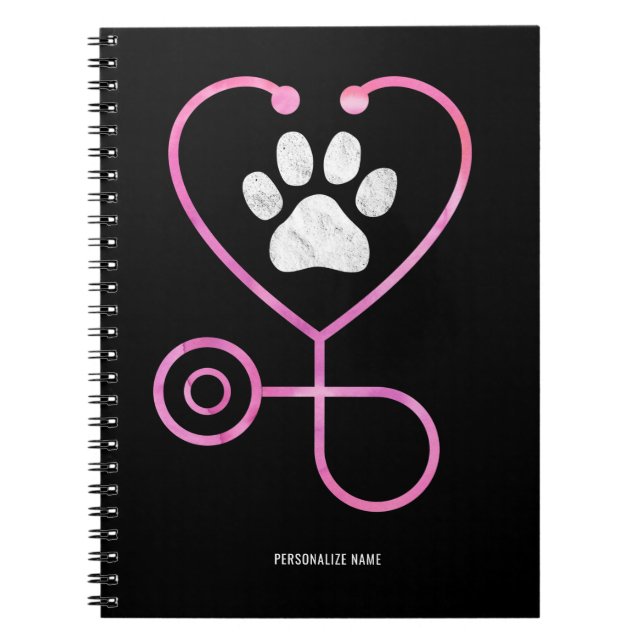 Cuaderno Personalización Veterinaria Vet Tech Veterinary (Frente)