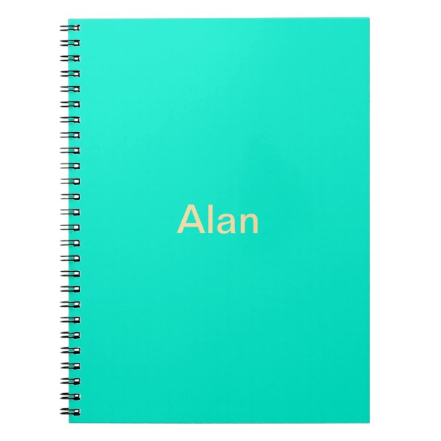 Cuaderno personalizado (Frente)