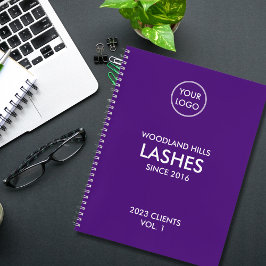 Cuaderno Personalizado Añadir logotipo Negocio sencillo mod