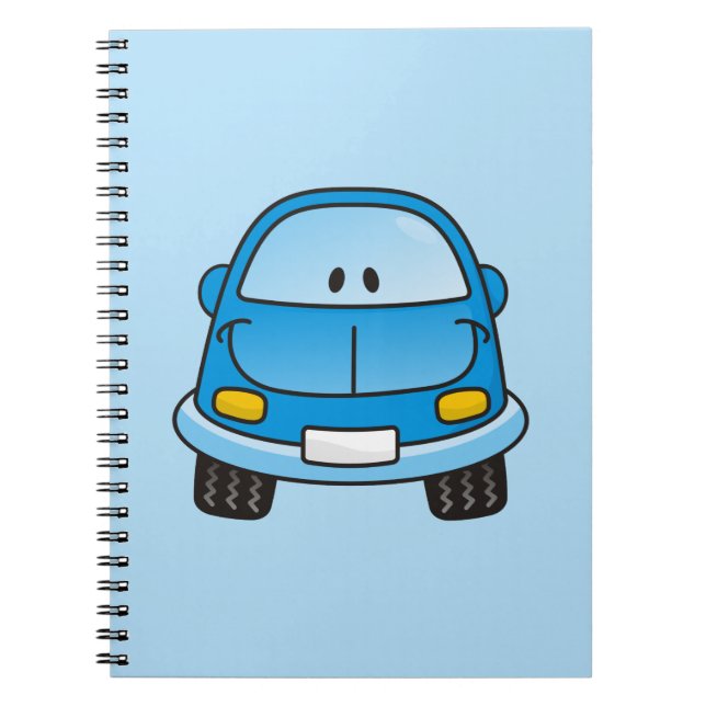Cuaderno Personalizado azul (Frente)