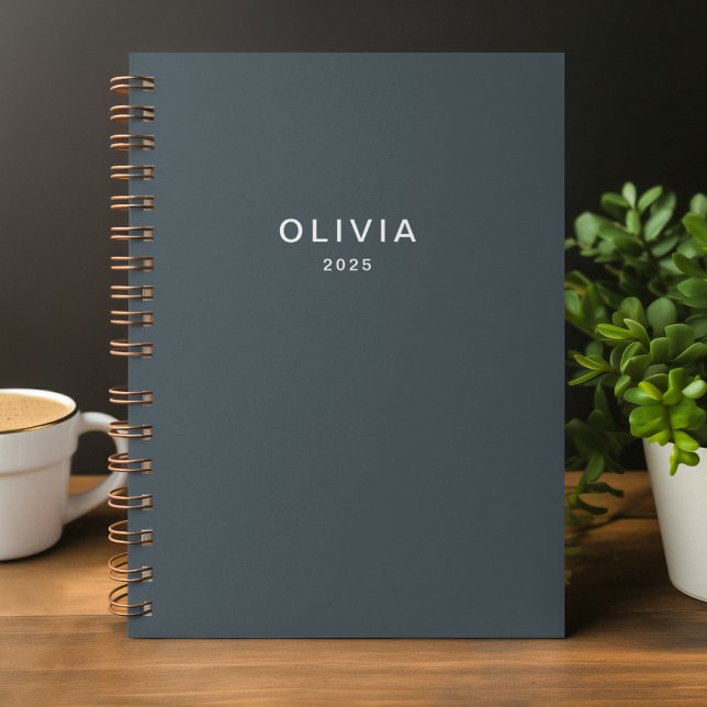 Cuaderno Personalizado azul de carbón vegetal personalizado (Subido por el creador)