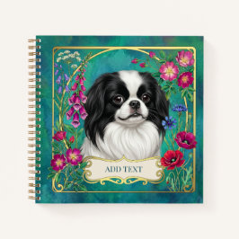 Cuaderno personalizado azul turquesa de Japanese C
