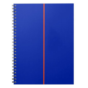Cuaderno Personalizado azul y Naranja