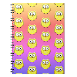 Cuaderno Personalizado Bebé Lechuza