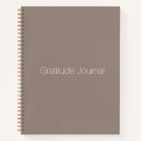 personalizado beige greige minimalista Gratitude J