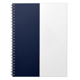 Cuaderno Personalizado blanco y naval
