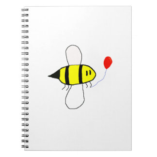 Cuaderno Personalizado Bumblebee con globo