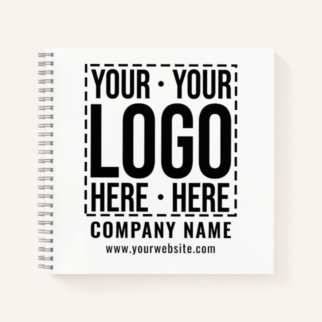 Cuaderno Personalizado Business Logo Empresa Corporativa Gu (Anverso)