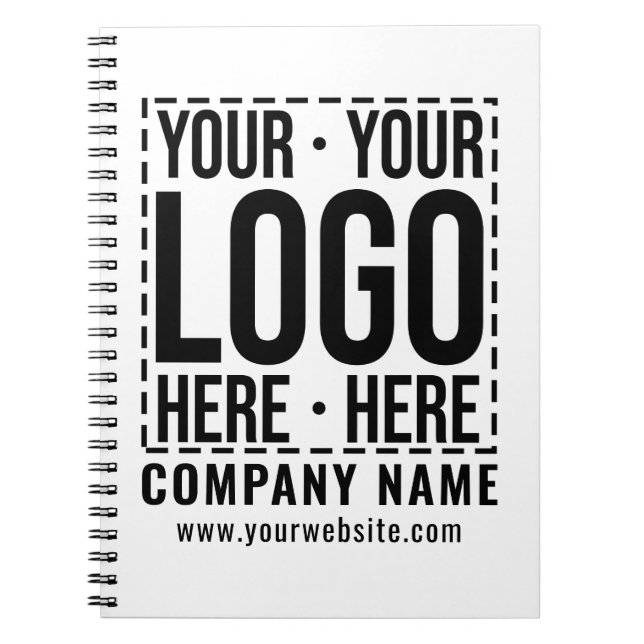 Cuaderno Personalizado Business Logo Empresa Corporativa Gu (Frente)