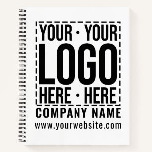 Cuaderno Personalizado Business Logo Empresa Corporativa Gu
