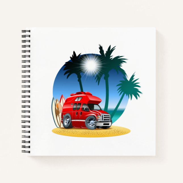 Cuaderno Personalizado Camper (Anverso)