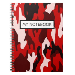 Cuaderno Personalizado - Camuflaje