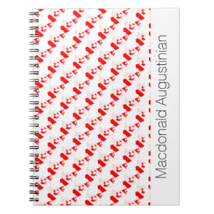 Cuaderno PERSONALIZADO CANADÁ Agregar su nombre Diario de b