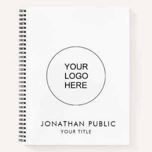Cuaderno Personalizado Cargar logotipo de la empresa Añadir