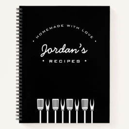 Cuaderno Personalizado casero con receta de Love Chef