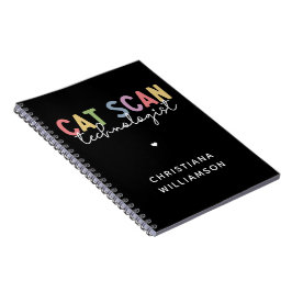 Cuaderno Personalizado CAT Scan Technologist CT Tech Gifts