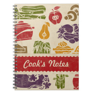 Cuaderno personalizado celebración de la comida