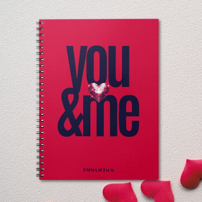 Cuaderno personalizado Cherry You & Me (Cherry You & Me Personalized Notebook)