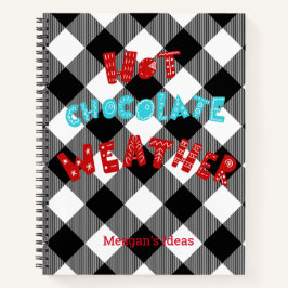 Cuaderno Personalizado Chocolate Caliente Buffalo Tapado