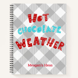 Cuaderno Personalizado Chocolate Caliente Buffalo Tapado