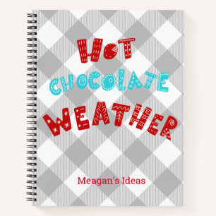 Cuaderno Personalizado Chocolate Caliente Buffalo Tapado