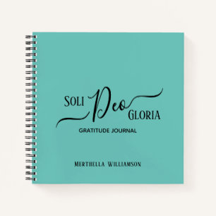 Cuaderno Personalizado Christian Gratitude Journal