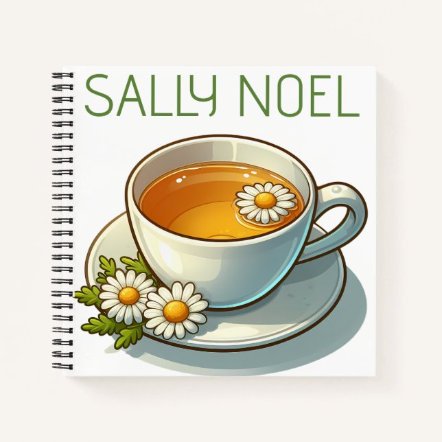 Cuaderno personalizado colorido y lindo (Anverso)