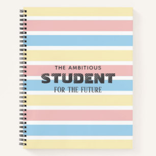 Cuaderno Personalizado con Bloques de Color