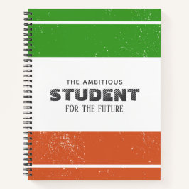 Cuaderno Personalizado con Bloques de Color