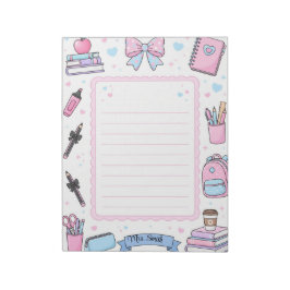 Cuaderno Personalizado con Línea para Maestros Coq