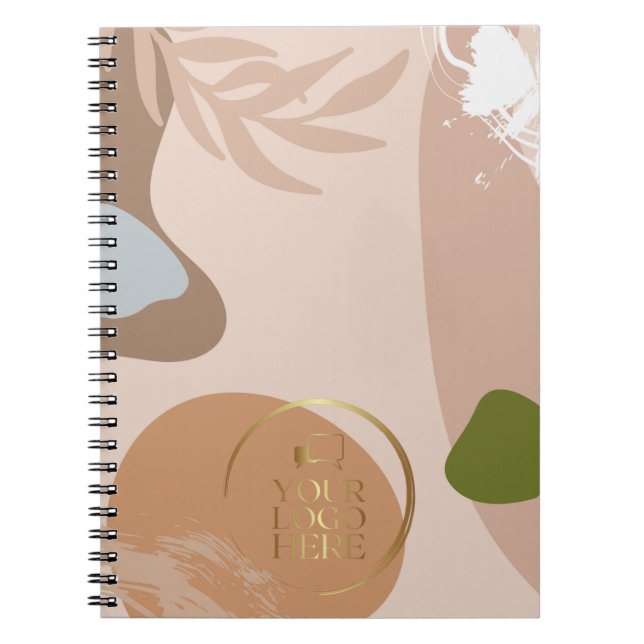 Cuaderno personalizado con LOGO regalo para compañ (Frente)