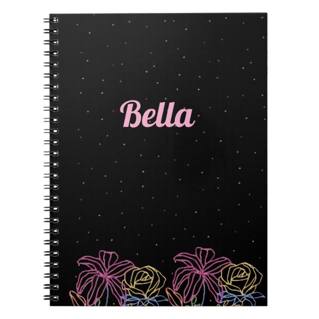 Cuaderno Personalizado con Nombre (Frente)