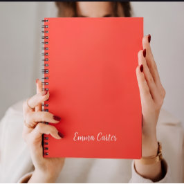 Cuaderno Personalizado con Nombre, Diario Personal