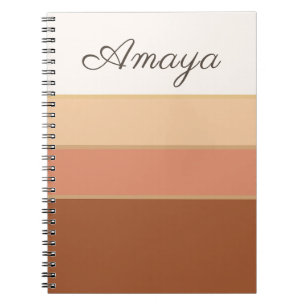 Cuaderno Personalizado con Nombre – Estilo de Firm
