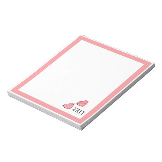 Cuaderno Personalizado con Nombre Hebreo Adorable 