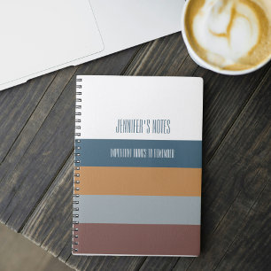 Cuaderno Personalizado con Nombre y Rayas