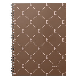 Cuaderno Personalizado con Patrón Geométrico de Mo
