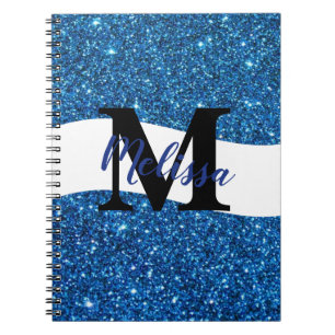 Cuaderno personalizado con purpurina