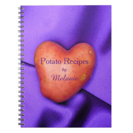 Cuaderno personalizado con recetas de patata para 