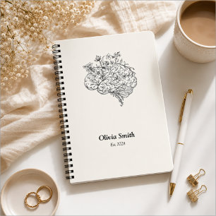 Cuaderno personalizado con tapa dura para terapeut