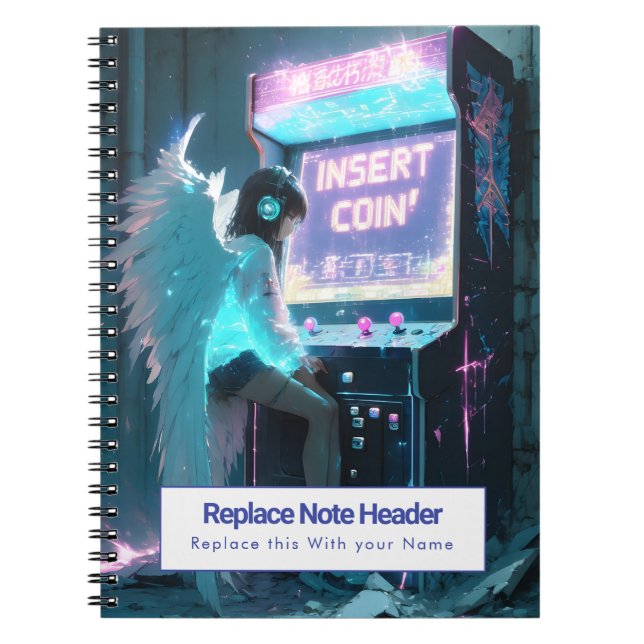Cuaderno Personalizado con Tema de Anime (Frente)
