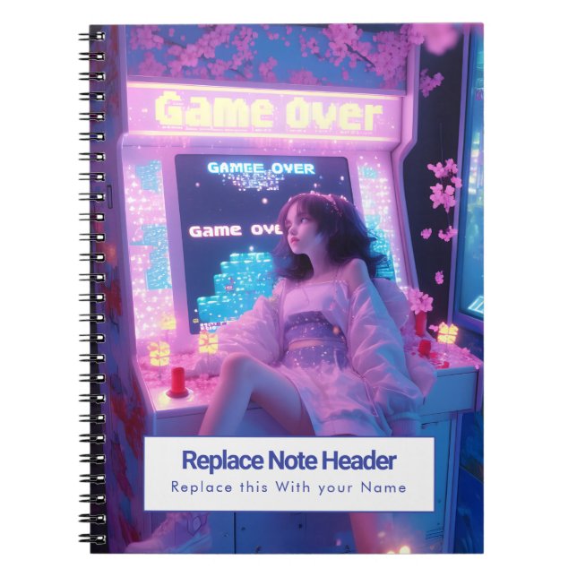 Cuaderno Personalizado con Tema de Anime (Frente)